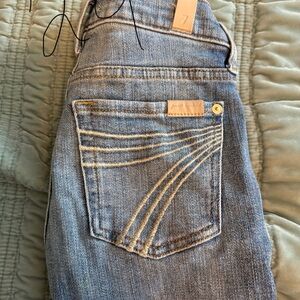 7 For All Mankind Women's Blue Jeans